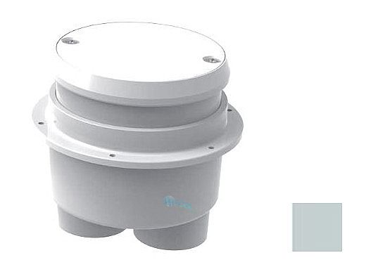AquaStar Junction Box with Round Lid | Light Gray | JBR103