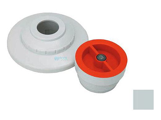 AquaStar 1/2" Extender with 3 pc Decorative Cover and Plaster Cap with 1/2" Orifice | Light Gray | MP103C