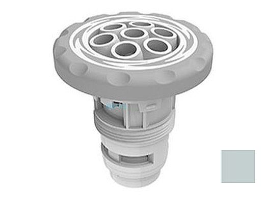 AquaStar AquaThunder Massage Jet Barrel with Light Gray WAVE Logo and Light Gray Rubber Overmold | ATGB50303A-7