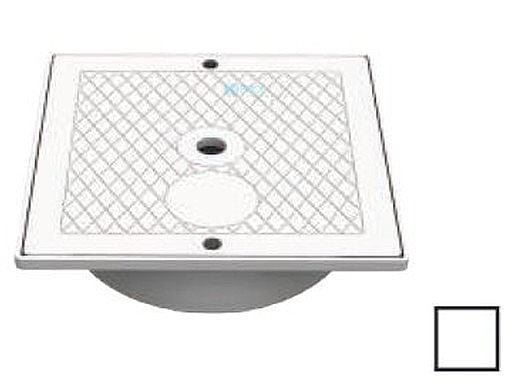 AquaStar Square Skimmer Lid and Collar | White | SK64101