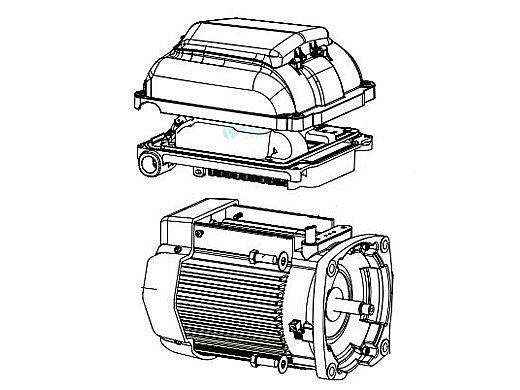 Pentair Motor/Drive Assembly | 353132S