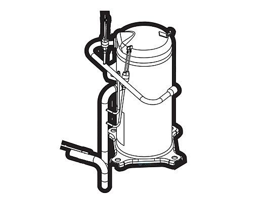 **USE SMX301150010** Hayward Compressor for HeatPro Heat Pump | HPX11024203