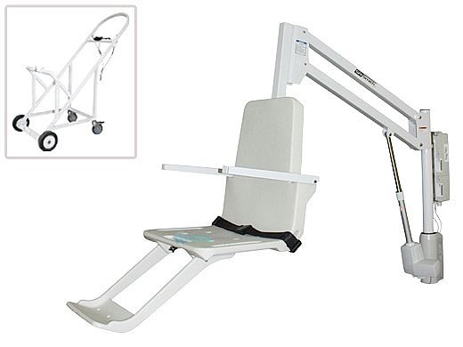 SR Smith aXs2 ADA Compliant Pool Lift with Caddy | No Anchor | 310-0000CN
