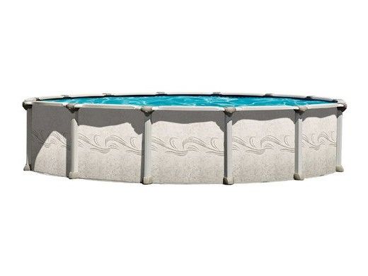 Magnus Hybrid 15' Round 54" Aluminum Above Ground Pool Sub-Assembly | Includes Wide-Mouth Skimmer | PMAGDOR-1554RSRSRSB11-WA