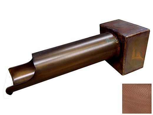 Bobe 3" Cannon Scupper | Hand Hammered Copper | CANHH-3