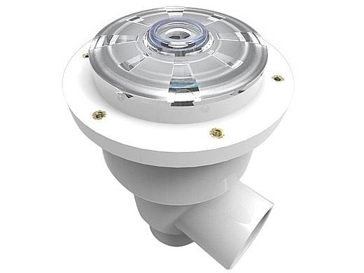 Brilliant Wonders 4" LED Bubbler Gunite Body Kit | White | 25503-460-000
