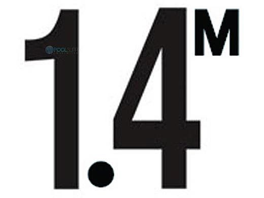 Depth Marker 4" Smooth Metric | 1.4M | DM41-519