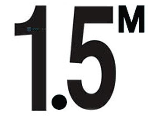 Depth Marker 4" Smooth Metric | 1.5 M | DM41-520