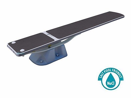 SR Smith Salt Pool Jump System With TrueTread Board Complete | 8' Gray with Gray Top Tread | 68-207-57820G