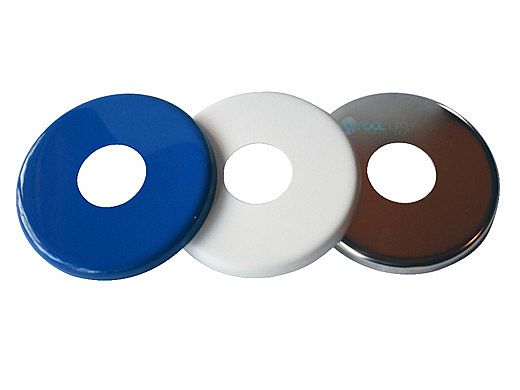 SR Smith 6" Round Escutcheons | Powder-Coated, Taupe | EP-306R-TP