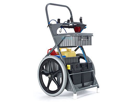 Power Vac Large Service Cart | 038-B-D