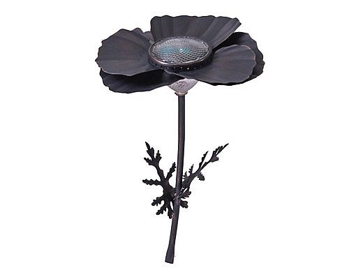 Desert Steel Poppy Solar Garden Light | Bronze | 409-309