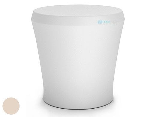 Ledge Lounger Affinity Collection Outdoor Side Table | Cloud | LL-AF-ST-CL