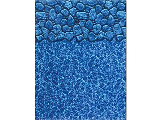 Pebble Springs 8' Pebble Round 15 Mil Thickness E-Z Clip Liner | 52" and 54" Wall Heights | 3000 Series - Standard Duty (SD) | 5-0800 PEBBLE 2