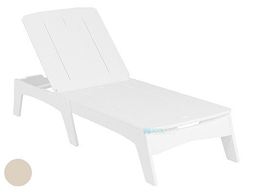 Ledge Lounger Mainstay Collection Chaise | Cloud | LL-MS-C-CD
