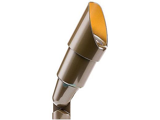 FX Luminaire RS LED Up Light | 35W | Long Shroud | Bronze Metallic | RSLED35WFLLSBZ