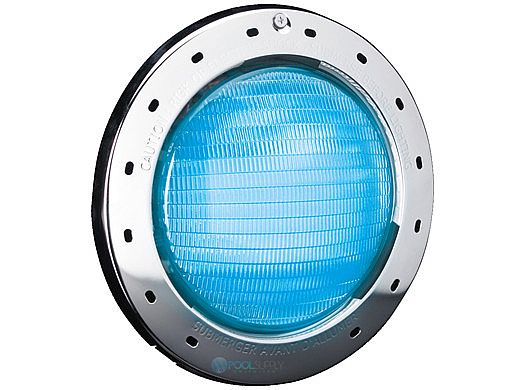 Jandy WaterColors Large LED RGBW Pool Light | 12V 50W 50' Cord | Stainless Steel Face Ring | CPLVRGBWS50