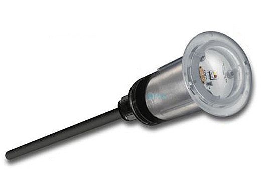 J&J Electronics ColorSplash VU Nicheless RGB-W Series LED Pool and Spa Light Fixture | 20W 12V 30' Cord | LPL-R2CW-12-30 25012