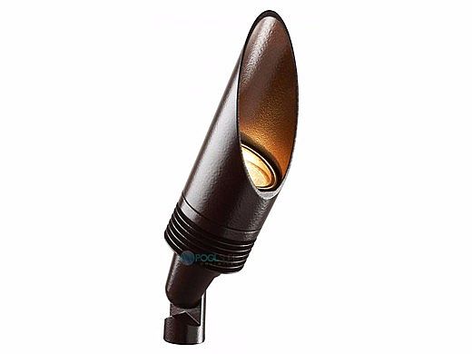 FX Luminaire NP 1 LED Up Light | Long Shroud | Sedona Brown | NP1LEDLSSB