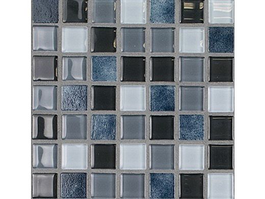 National Pool Tile Boutique Ibiza .75in x .75in Glass Tile | Moonstone | IBZ-MOONSTONE