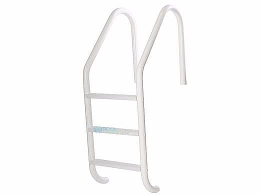 SR Smith 3 Step Sealed Steel Ladder 24" | Stainless Steel Treads | SS 304 Grade Pewter Gray Color | VLLS-103S-VG