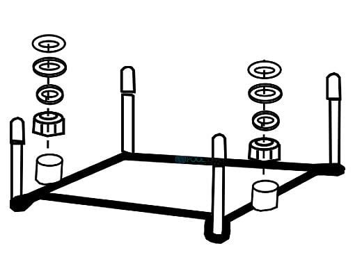 S.R. Smith Jig for Supreme Stand 656/658 | 10" Bolts | 69-209-007-SS-10 | 69-209-007-SS-10-R