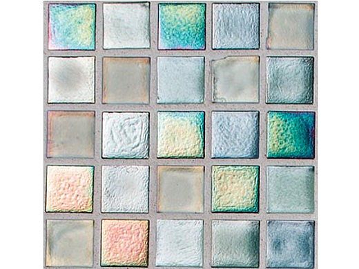 National Pool Tile Boutique Oceanside Mini Blend Glass Tile | Marine | OCN-MARINE MINI