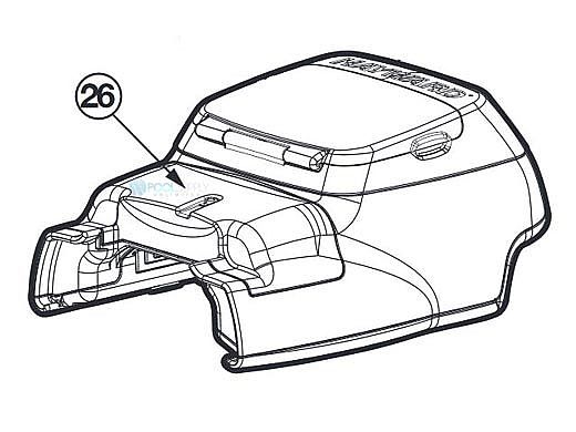 Hayward Ecostar Motor Drive Wiring Cover | SPX3400DR2