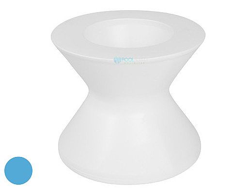 Ledge Lounger Signature Collection 22" Side Table Only | Light Blue | LL-SG-ST-22NL-LB