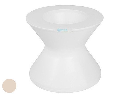 Ledge Lounger Signature Collection 22" Side Table Only | Cloud | LL-SG-ST-22NL-CL