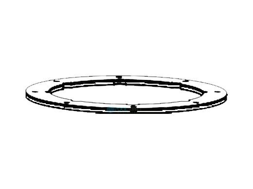Pentair ColorVision Bubbler Color Ring for Gunite Pools | White | 590105Z