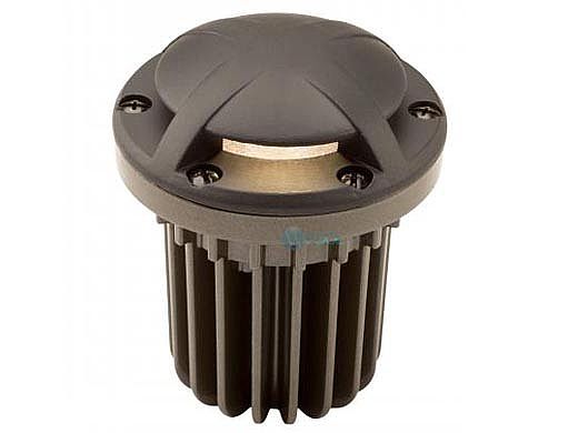 FX Luminaire FC LED Well Light | Flat Black | Zone Dimming with Color | Ground Wash 180 Deg | FCZDCGW180FB