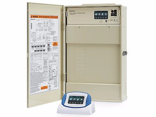 Pentair IntelliCenter Complete Control System | Common Load Center with i8PS Personality with IC40 Cell (2 IntelliValves) | 521903