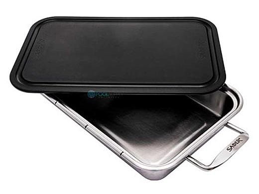 SABER Stainless Roasting Pan with Cutting Board | A00AA7018