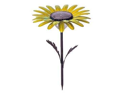 Desert Steel Daisy Solar Garden Light | Yellow | 409-301