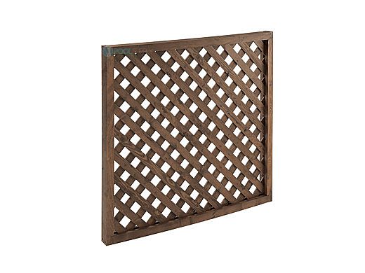 Outdoor GreatRoom Mocha Wood Lattice for SONOMA16-M | SONOMA16-M-LATT