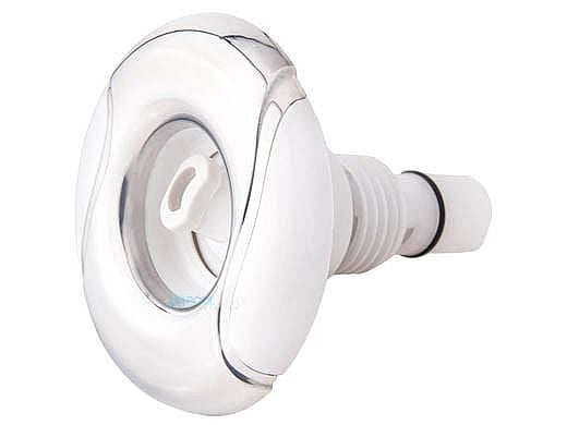 Custom Molded Products 2" Spa Master Wave Design Gunite Jet | Single Roto Internal | Stainless Steel White | 25591-120-000