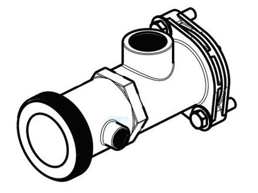 Raypak 2" CPVC 268/408 Outlet Connector NPT Connection | 013795F