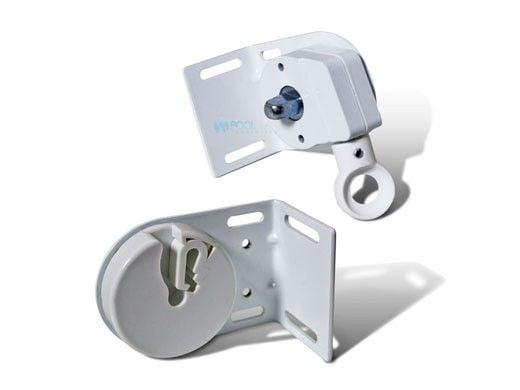 Coolaroo Cordless Crank Kit | Left Side Mount | White | Z 13-CKLW