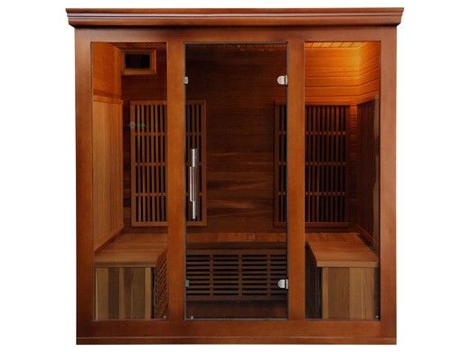 HeatWave Cedar Elite 4-5 Person Infrared Sauna with 9 Carbon Heaters  | SA1322
