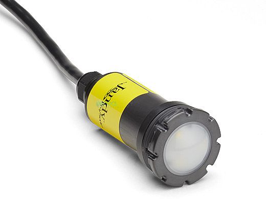 Jandy Pro Series Nicheless LED Underwater Light, RGBW Watercolors with HydroCool Technology | 12V 6W 100' Cord | JLU4C6W100