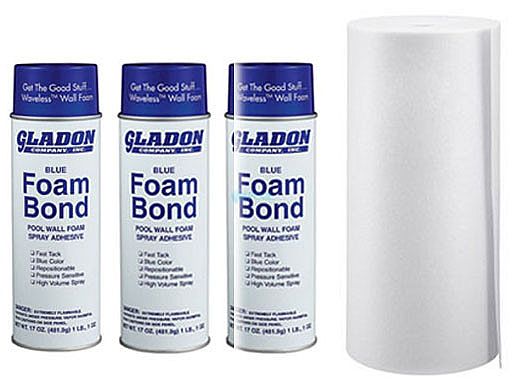 42" Pool Wall Foam & Adhesive Kit | 170596