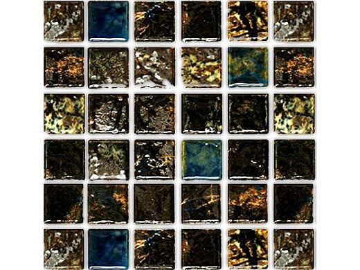 Fujiwa Tile SAGA Series 1x1 | Bronze Blend | SAGA-134