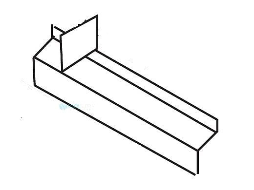 Pentair MegaTherm Saddle End Tile Assembly | 10533600