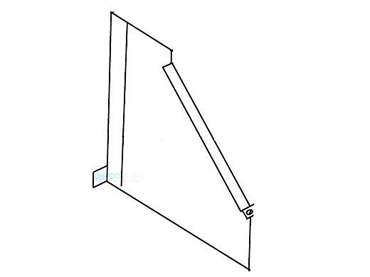 Pentair MegaTherm Left Flue Collector End Panel | 10533700