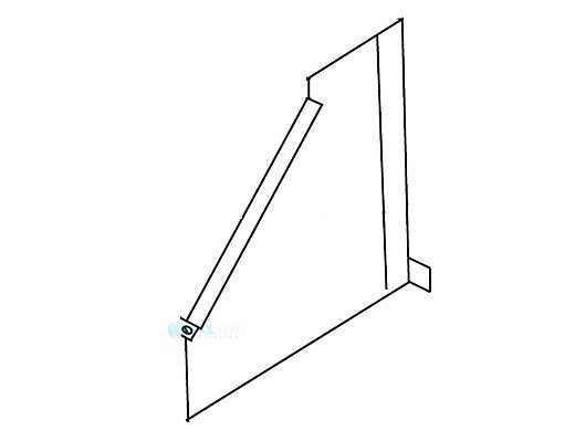 Pentair MegaTherm Right Flue Collector End Panel | 10533800