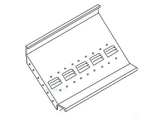 Pentair MegaTherm 500 Flue Collector Sweep Sheet | 10533901