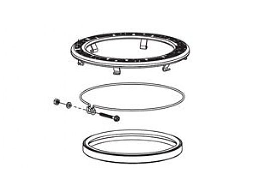 Pentair Stainless Steel Pool LED Face Ring Assembly | 600095