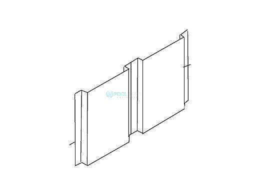 Pentair MegaTherm 1200 Rear Tile Heat Shield/Spacer | 10548401