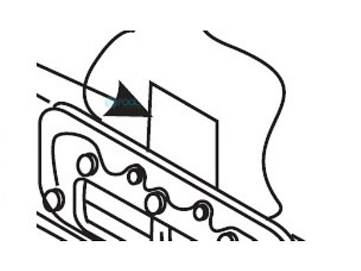 Pentair MegaTherm End Tile Support Bracket | 10551000